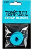 Ernie Ball 5619 Резиновые фиксаторы ремня (стреплоки) 4 шт.-0