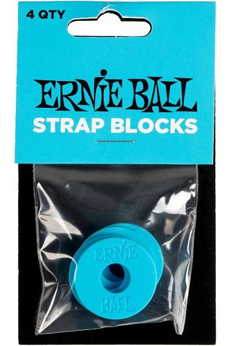 Ernie Ball 5619 Резиновые фиксаторы ремня (стреплоки) 4 шт.