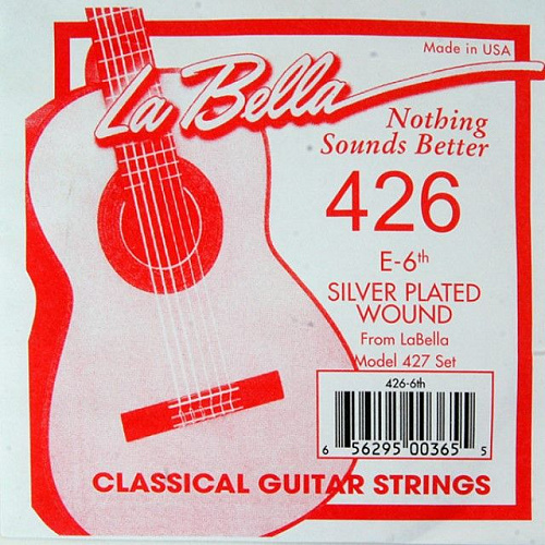 La Bella 426 Шестая струна для классической гитары.