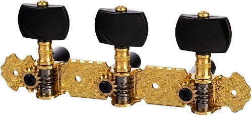 Alice AOS-020B3P Комплект колков на планке для классической гитары.