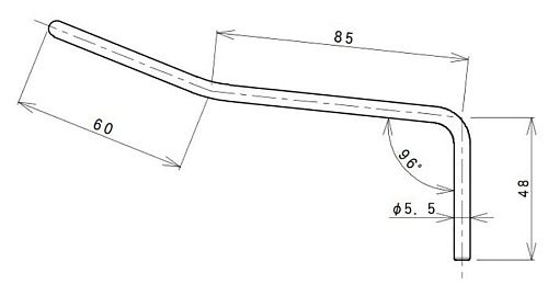 Gotoh AW-1C Рычаг тремоло.