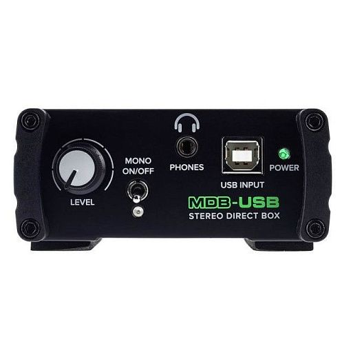 Mackie MDB-USB Стерео директ-бокс со встроенным USB интерфейсом.
