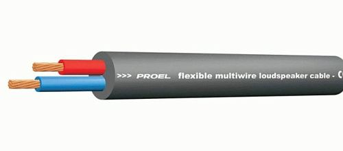 Proel HPC624 Кабель колоночный ультрагибкий, диам.12 мм (2 х 4 мм2).