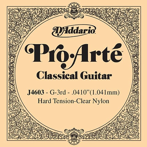 D'Addario J4603 Pro-Arte Третья струна для классической гитары.