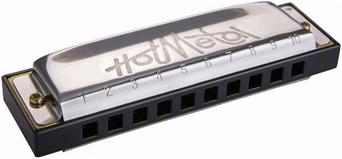 Hohner Hot Metal C Губная гармошка.