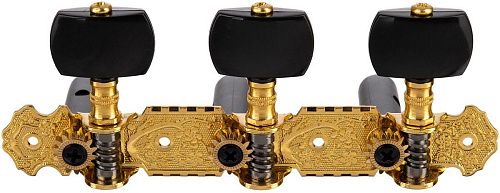 Alice AOS-020B3P Комплект колков на планке для классической гитары.