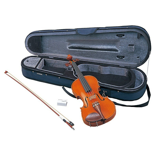 Yamaha V5SA 4/4 Скрипка в комплекте: кейс, смычок, канифоль.