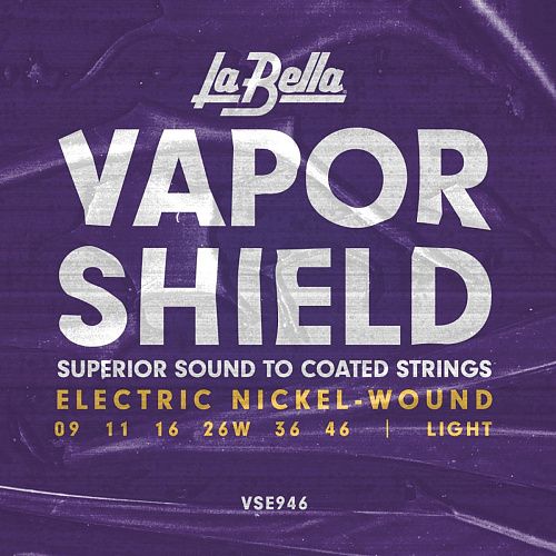 La Bella VSE946 Vapor Shield (09-46) Комплект струн для электрогитары.