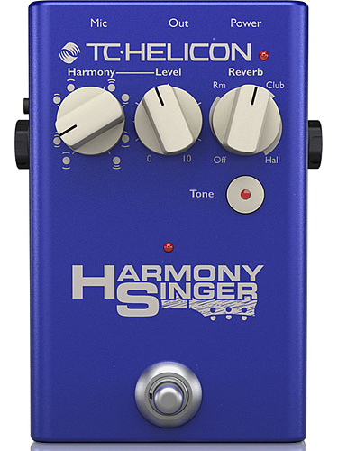 TC Helicon Harmony Singer 2 Напольная вокальная педаль для поющих гитаристов.