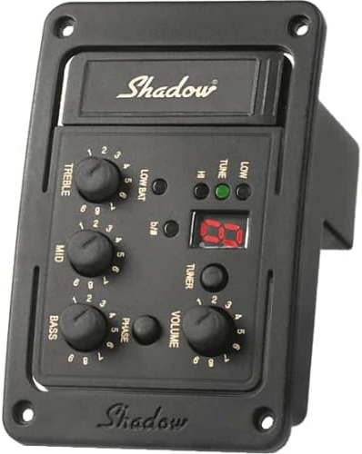 Shadow SH4000 Звукосниматель для гитары врезной с тюнером, предусилителем и эквалайзером.