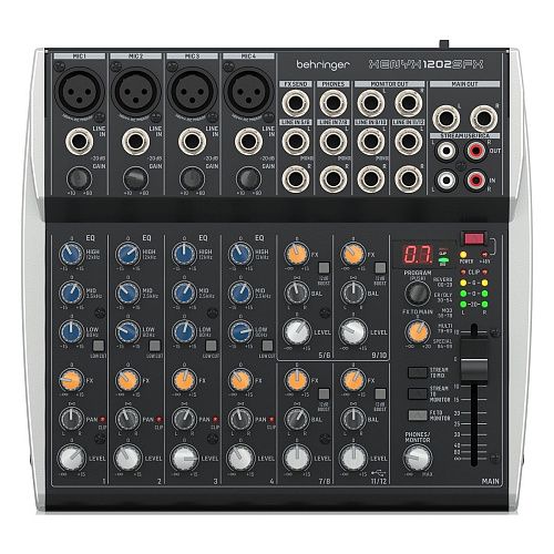 Behringer XENYX 1202SFX Микшерный пульт.
