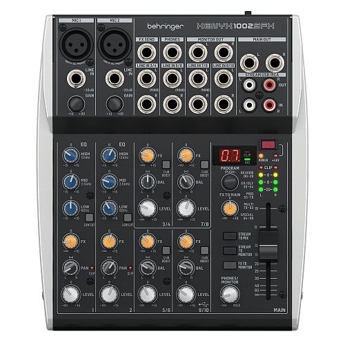 Behringer XENYX 1002SFX Микшерный пульт.