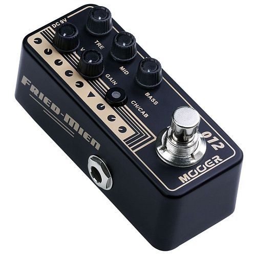 Mooer M012 (US GOLD 100) Двухканальный моделирующий преамп Boutique Plexi.