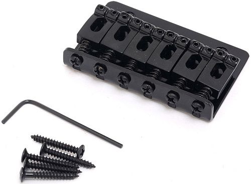 Musiclily M207BK Бридж для электрогитары, черный.