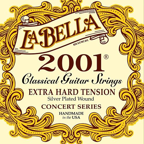 La Bella 2001EH Extra Hard Комплект струн для классической гитары.