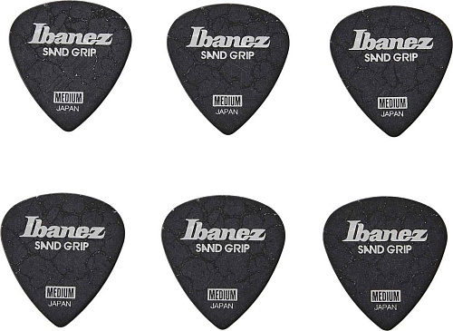 Ibanez Sand Grip PPA16MCG-BK Набор медиаторов.