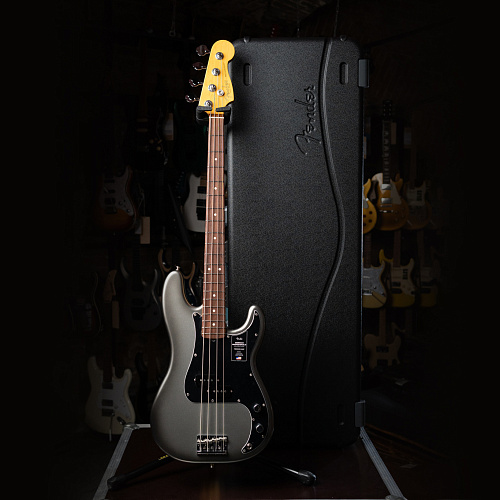 Fender American Professional II Precision Bass Mercury 2020 USA Бас-гитара.