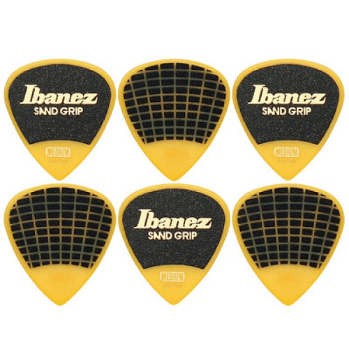 Ibanez Sand Grip PPA16MSG-YE Комплект медиаторов.
