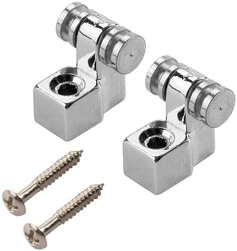 Musiclily MX0655-4 Ретейнер роликовый для гитары, хром, 4 шт.