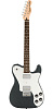 Fender Squier Affinity 2021 Telecaster Deluxe LRL Charcoal Frost Metallic Электрогитара.-0