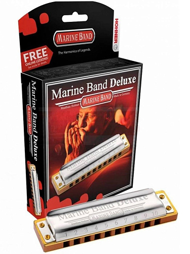 Hohner Marine Band Deluxe 2005/20 A Губная гармошка.