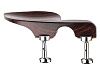 Wbo VC01Rh-4/4 Подбородник для скрипки, модель Guarneri, крепление Hill, палисандр.-3