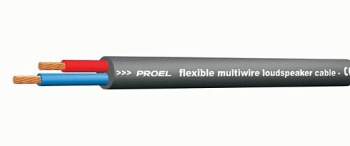 Proel HPC610 Кабель колоночный ультрагибкий, диам. 7,4 мм (2 х1,5 мм2).