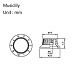 Musiclily MX1563BK-2MX1564BK Набор ручек для потенциометров типа (2+1), Strat Style, черные.-1