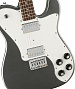 Fender Squier Affinity 2021 Telecaster Deluxe LRL Charcoal Frost Metallic Электрогитара.-4