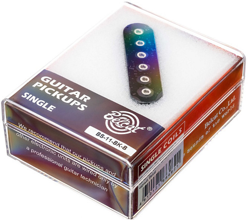 Belcat BS-11Bridge-BK Звукосниматель магнитный, сингл, бриджевый, черный.