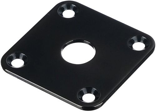 Paxphil HJ015-BK Накладка выходного разъема гитары, черная.
