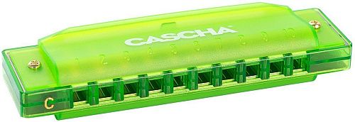 Cascha HH-2274 Fun Blues Губная гармошка, зеленая.