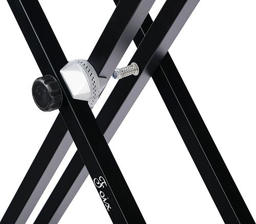 Foix Q-2XA Стойка для клавишных инструментов, двойная.
