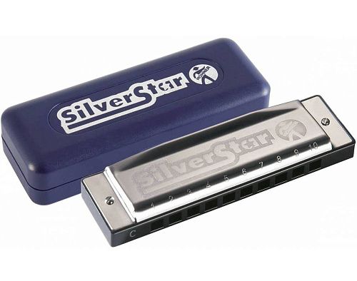 Hohner Silver Star 504/20 A Губная гармошка.