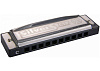Hohner Silver Star 504/20 D Губная гармошка.-0
