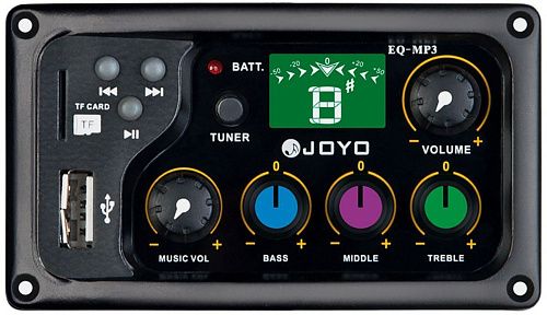 Joyo EQ-MP3 Эквалайзер 3-х полосный с тюнером и MP3 плеером.