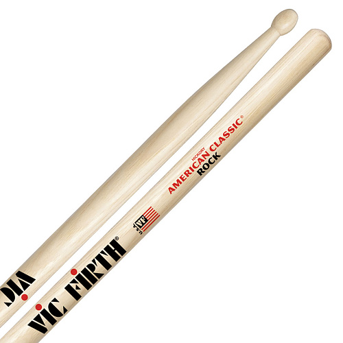 Vic Firth Rock Барабанные палочки Rock c деревянным наконечником.