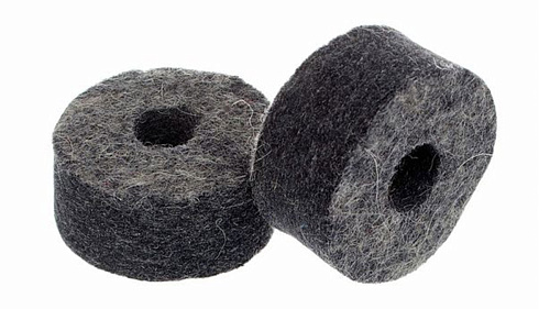 Tama 7081P Felt Washer Прокладки для тарелок, пара, материал - фетр, цвет - черный.