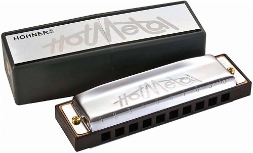 Hohner Hot Metal C Губная гармошка.