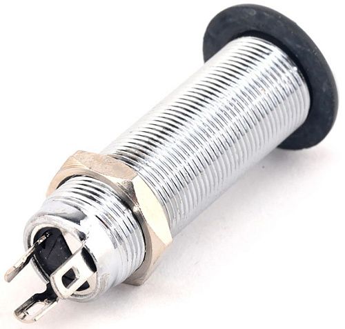 Musiclily MX1285CR Выходной разъем электрогитары, моно, хром.