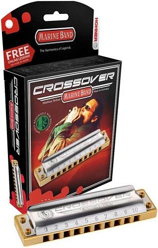 Hohner Marine Band Crossover C Губная гармошка.